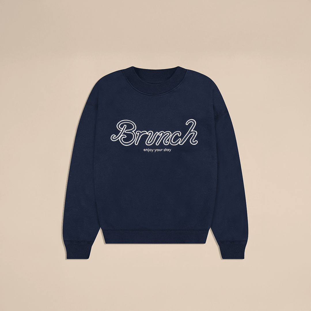 Essential Varsity Crewneck | Brunch | Apparel and Accessories