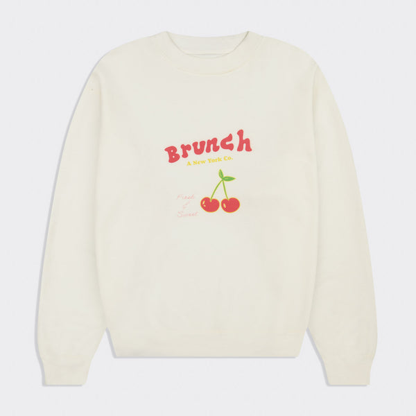 Summer Crewneck - Cream - French Terry