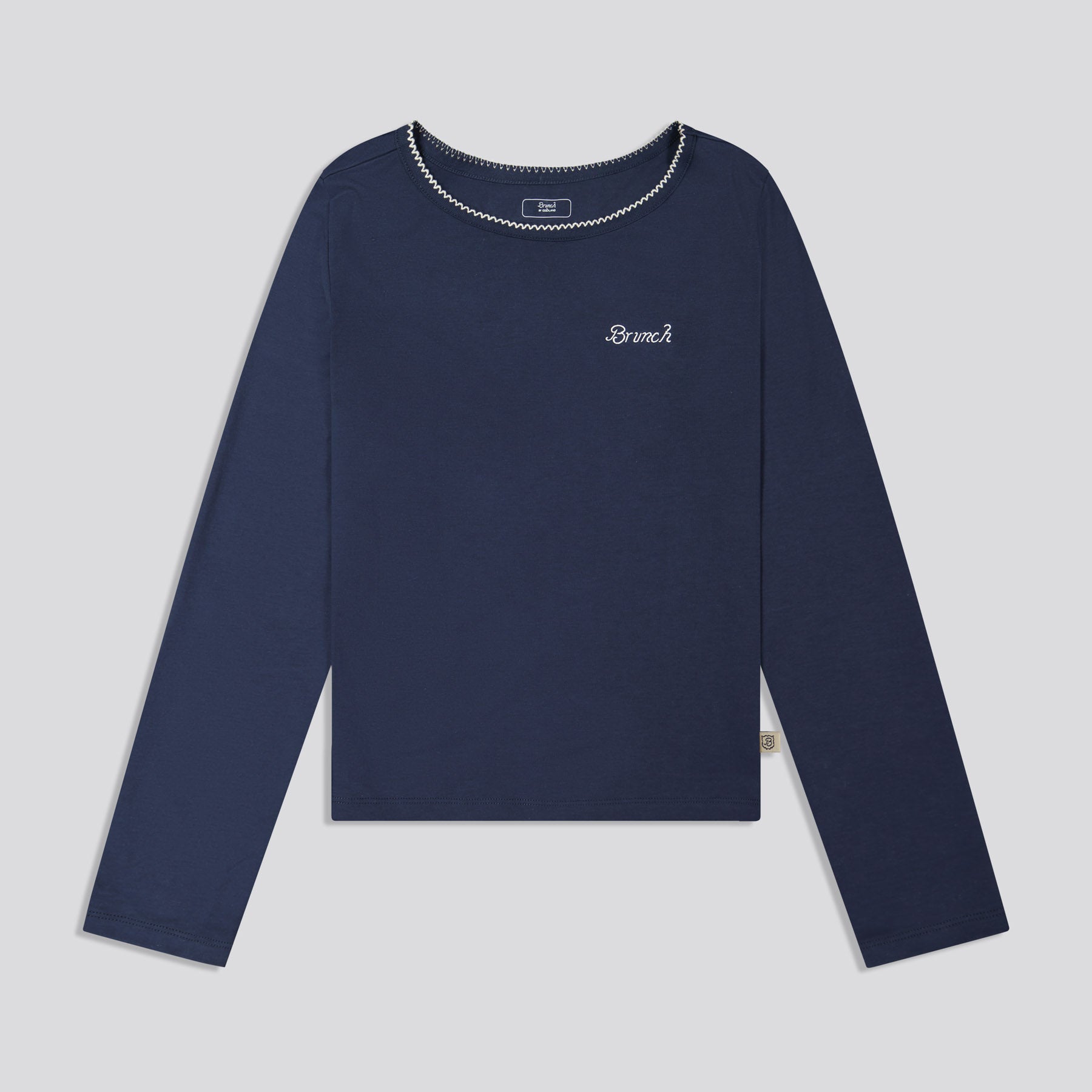 Women's PJ Set - Navy - Pima Cotton