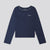 Women's PJ Set - Navy - Pima Cotton