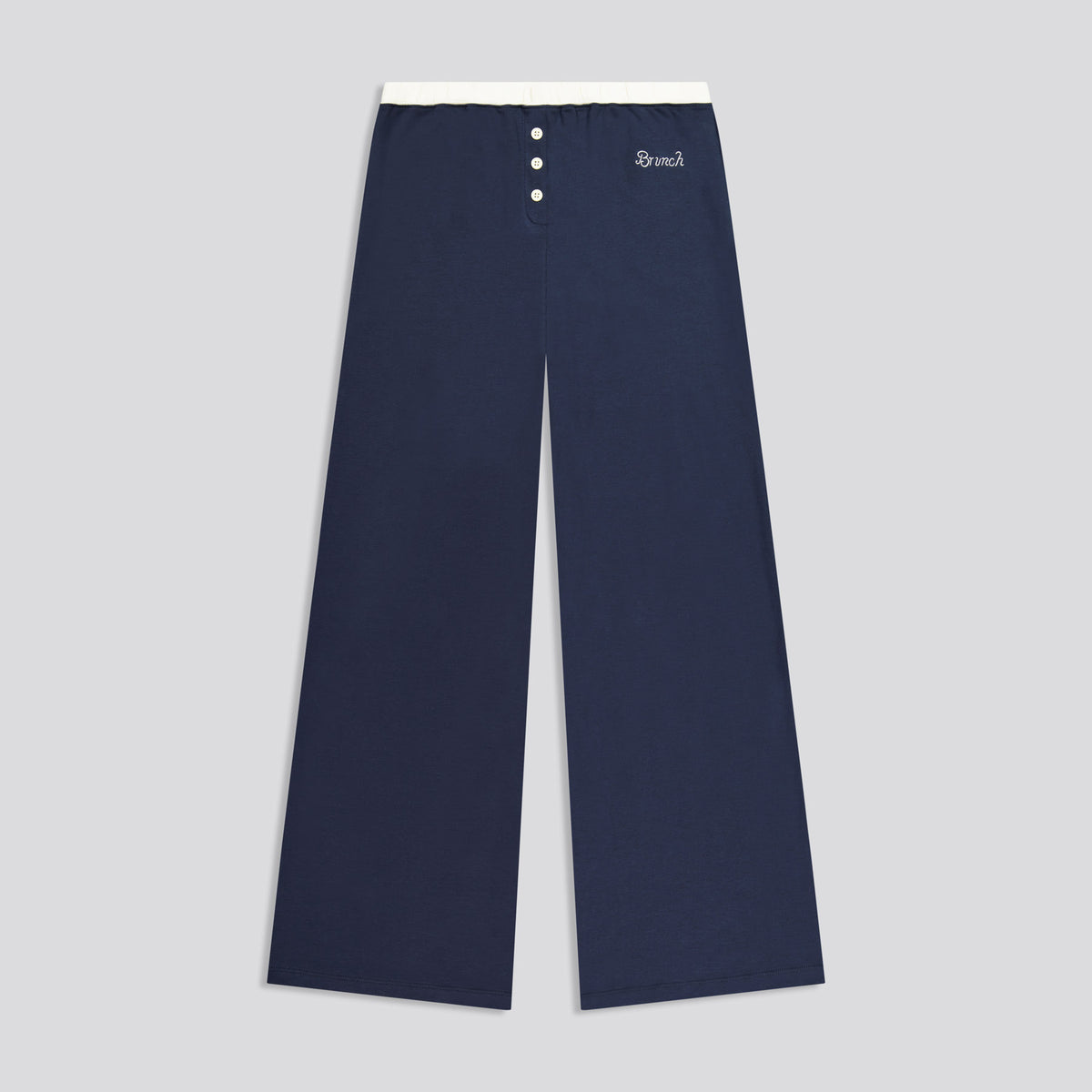 Women's PJ Set - Navy - Pima Cotton