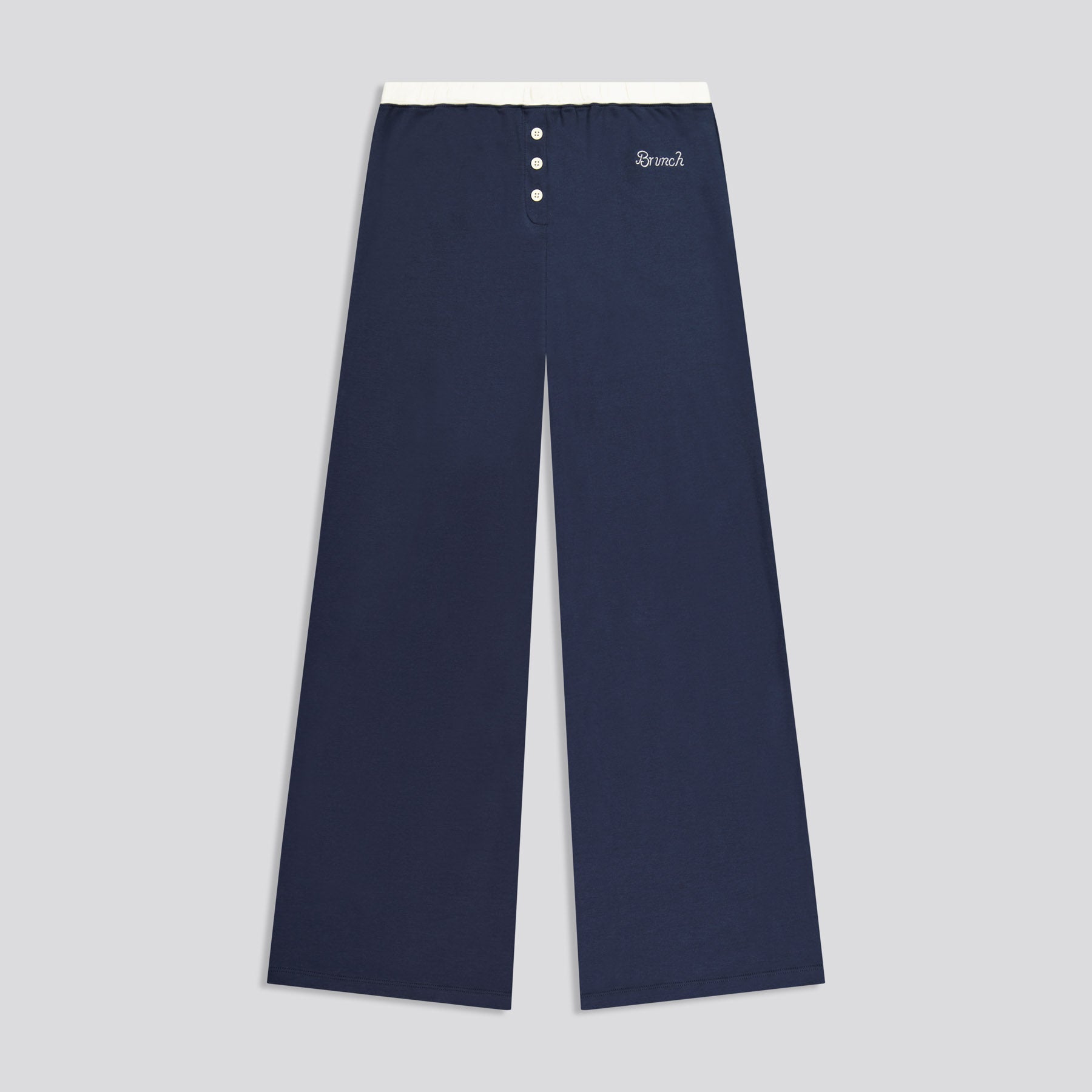 Women's PJ Set - Navy - Pima Cotton