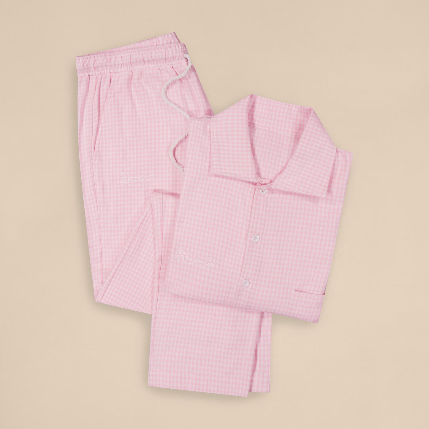 Flannel PJ Pink