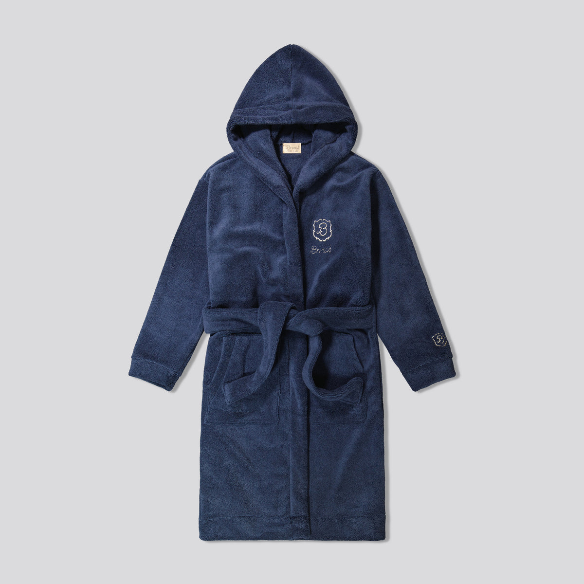 Essential Robe - Navy - Terry