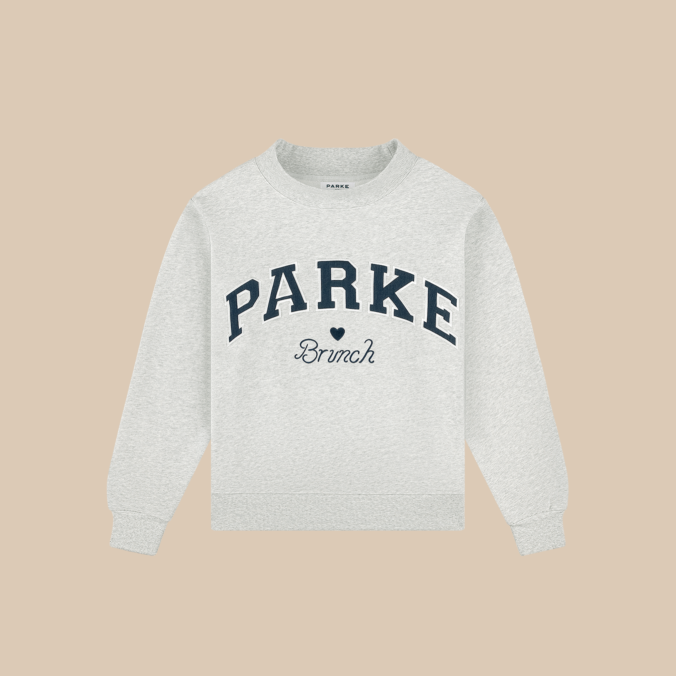Parke Mockneck - Classic Grey - Fleece