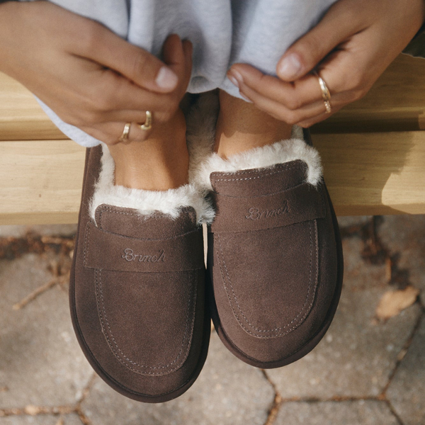 Loafer Shearling - Espresso - Suede