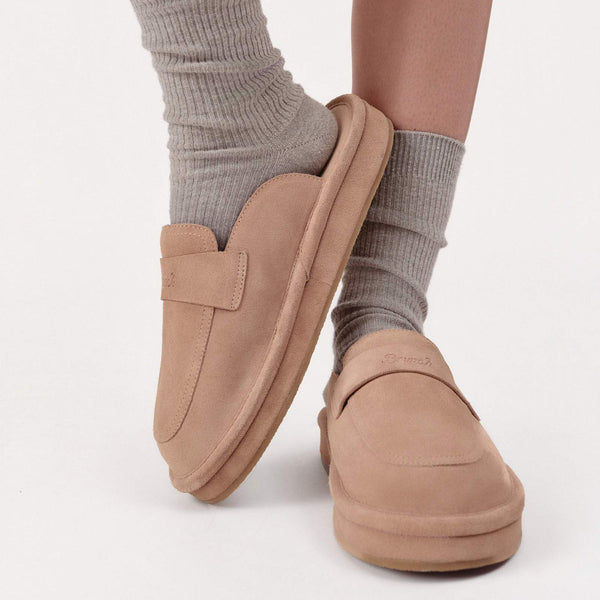 Loafer XXL - Dusty Rose - Suede