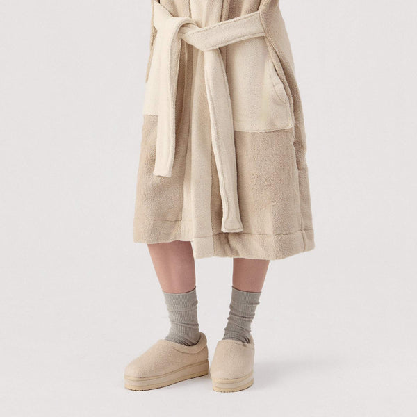 Essential Robe - Beige - Terry