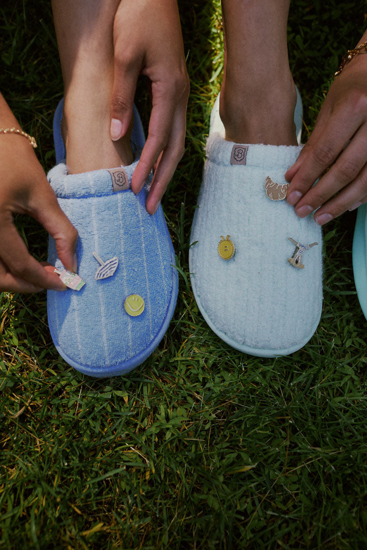 Slippers - Blue - Charm
