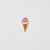 Ice Cream - Pink - Charm