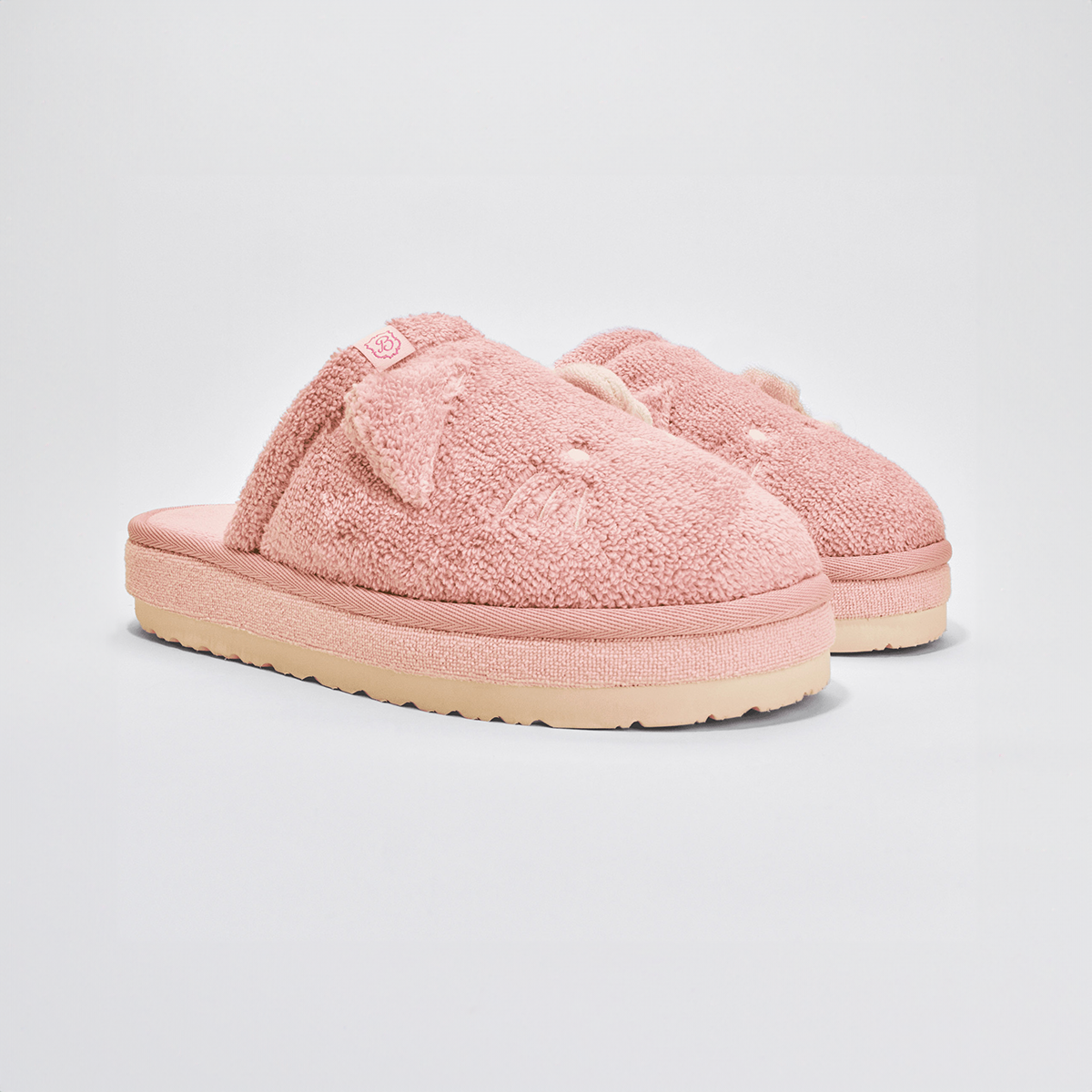 Brunch Essential XXL Hello Kitty slipper in Pink terry, main product image