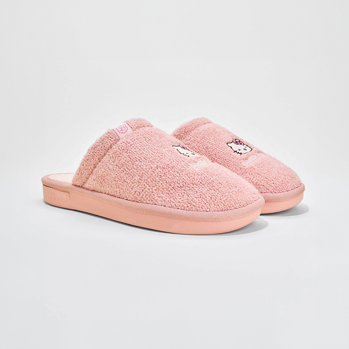 Brunch Essential Hello Kitty slipper in Pink terry, main product image