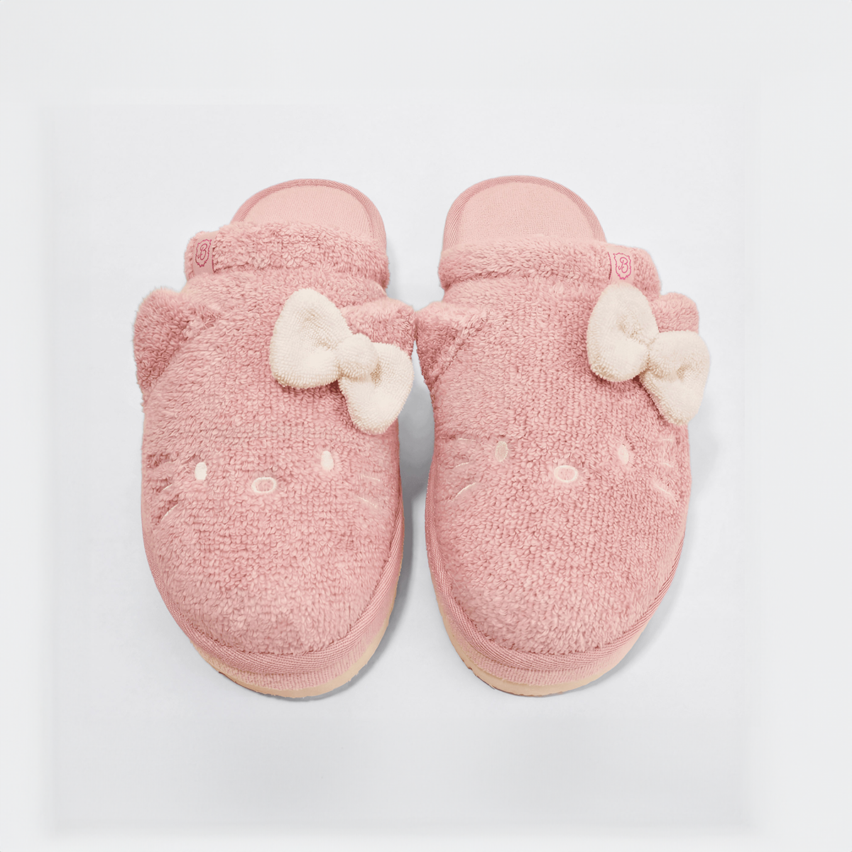 Brunch Essential XXL Hello Kitty slipper in Pink terry, product view 3