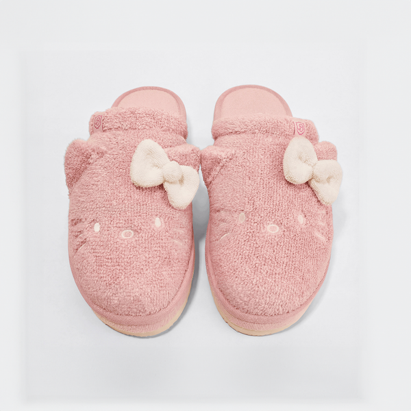 Brunch Essential XXL Hello Kitty slipper in Pink terry, product view 3