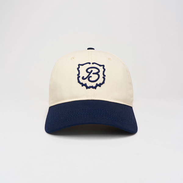 Brunch Crest Cap in Cream cotton, main product image