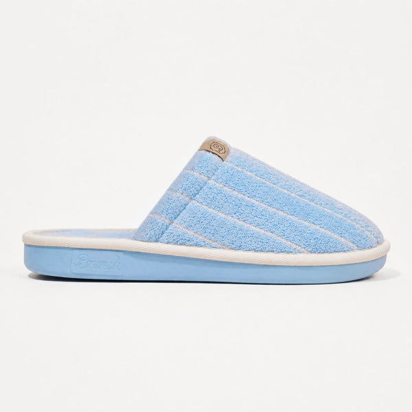 Brunch Essential Cabana Striped Terry slippers, view 4