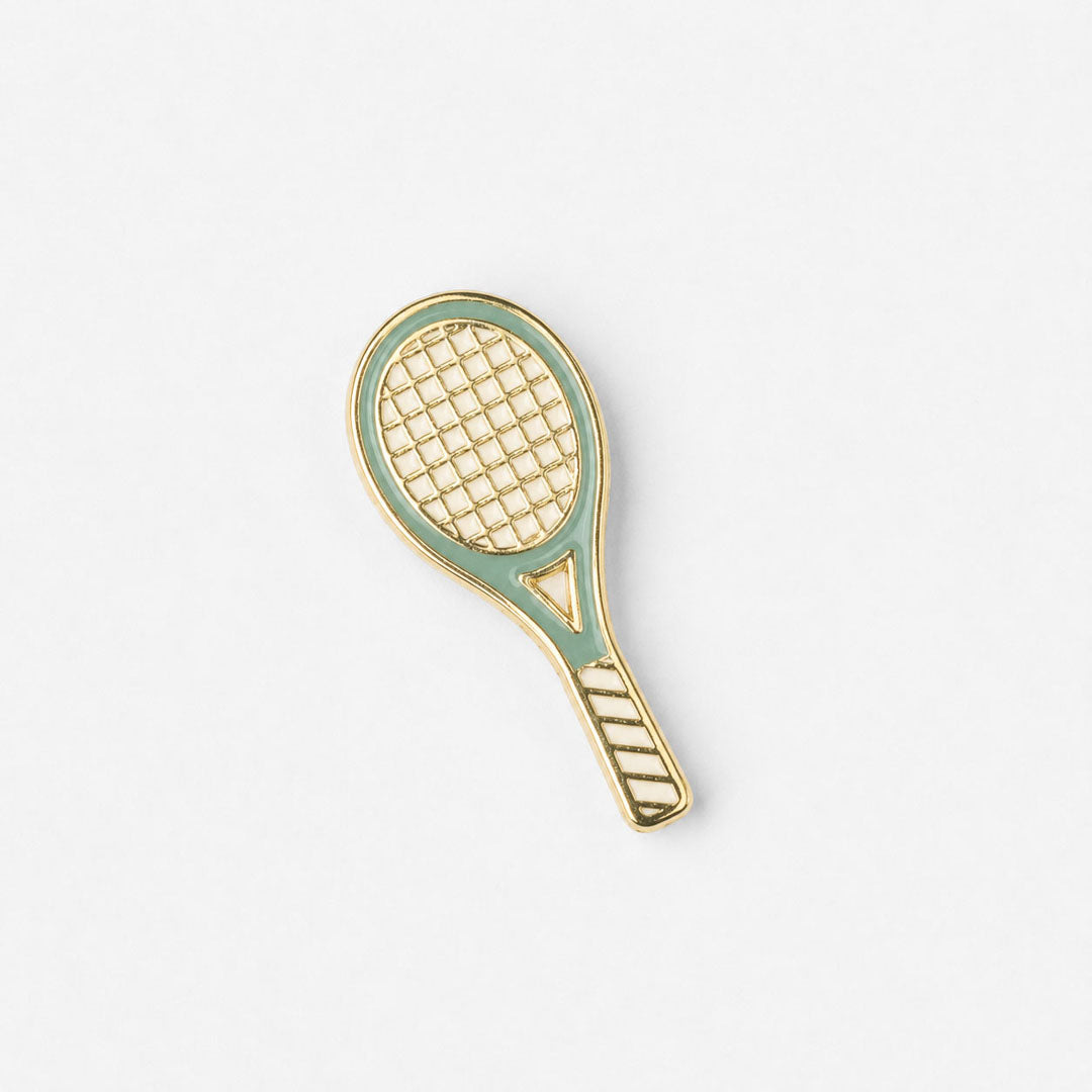 Racquet Charm - Green - Metal