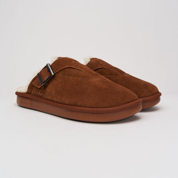 Amour Shearling- Horse Brown - Suede