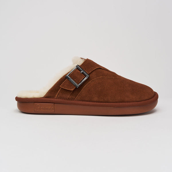 Amour Shearling- Horse Brown - Suede