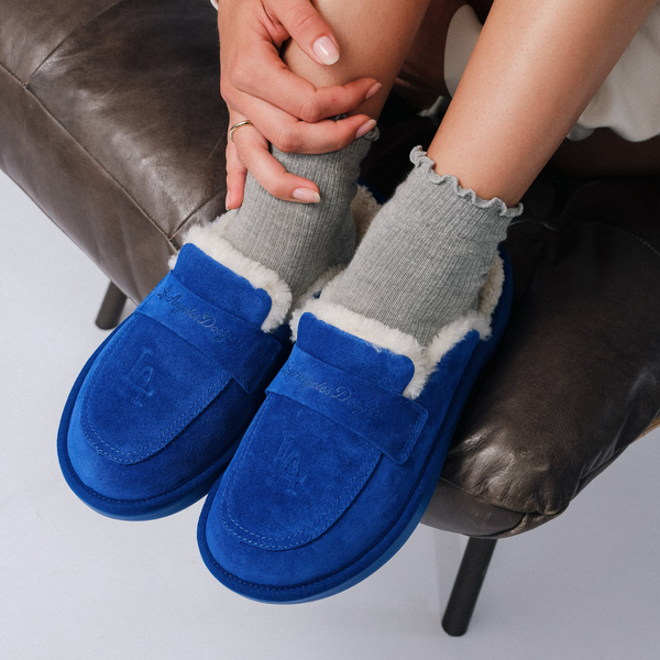 Loafer Shearling Dodgers - Dodgers Blue - Suede