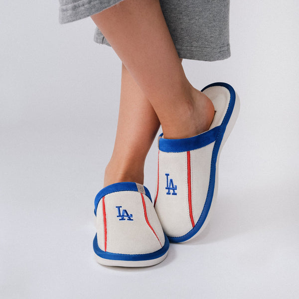 Essential Baseball Dodgers - Cream - Suede
