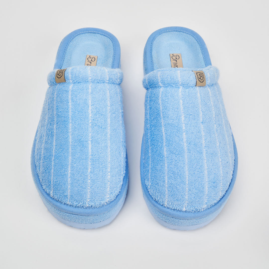 Brunch Essential XXL Cabana Striped Terry slippers, view 5