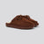 Boat Mule Shearling - Pecan - Suede