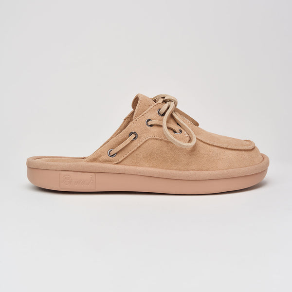 Boat Mule - Dusty Rose - Suede