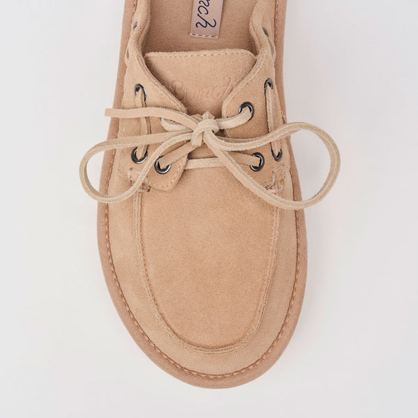 Boat Mule - Dusty Rose - Suede