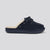 Boat Mule Shearling - Navy - Suede