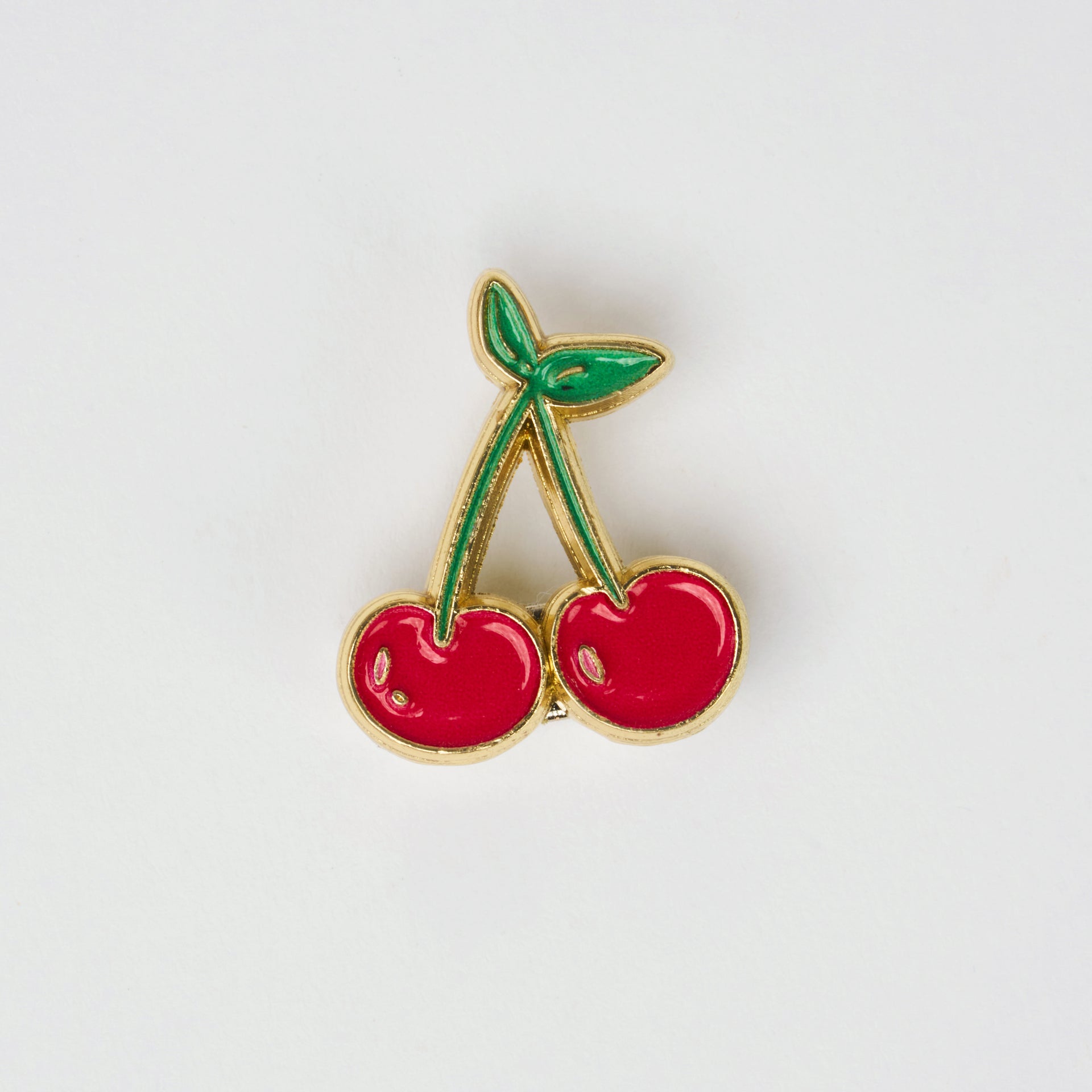 Brunch Cherry Charm Red Metal