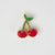 Brunch Cherry Charm Red Metal