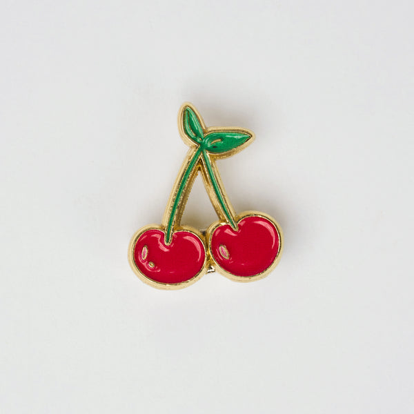 Brunch Cherry Charm Red Metal