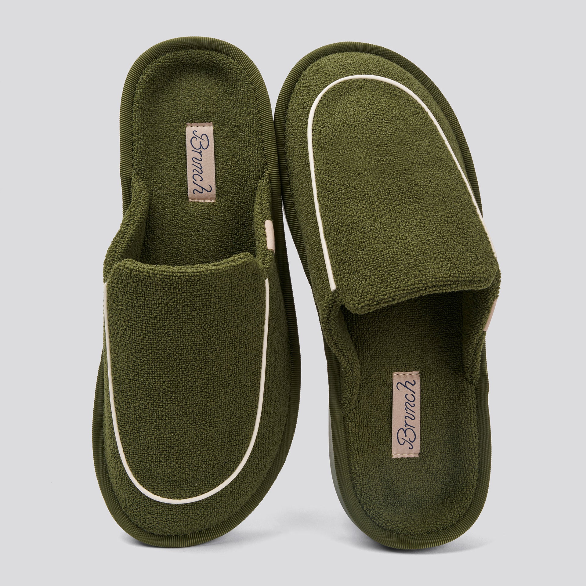Cigar Slipper - Chive - Terry