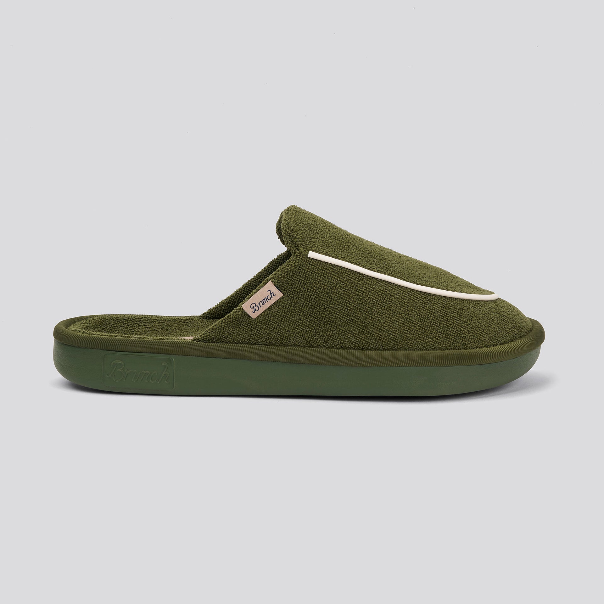 Cigar Slipper - Chive - Terry