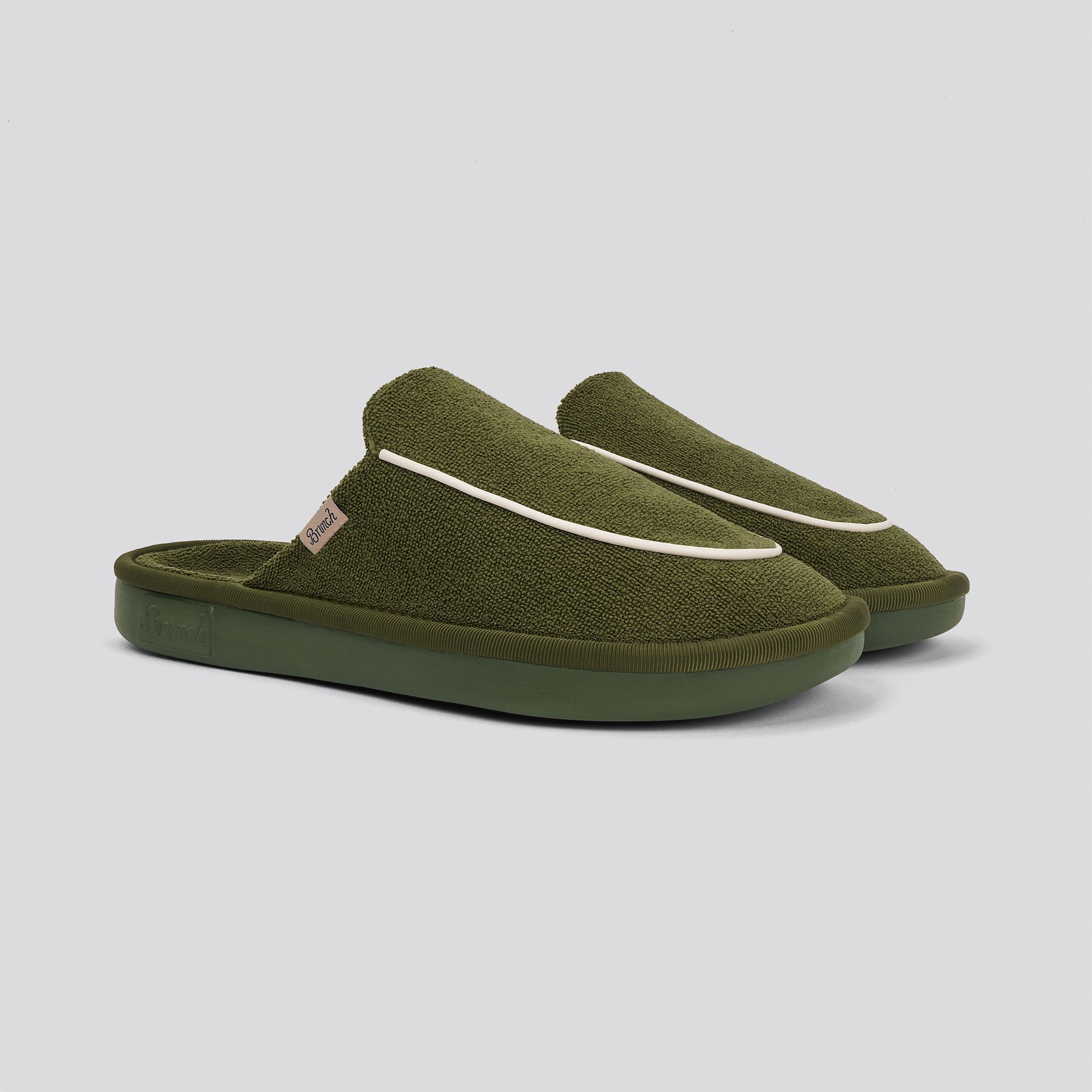 Cigar Slipper - Chive - Terry
