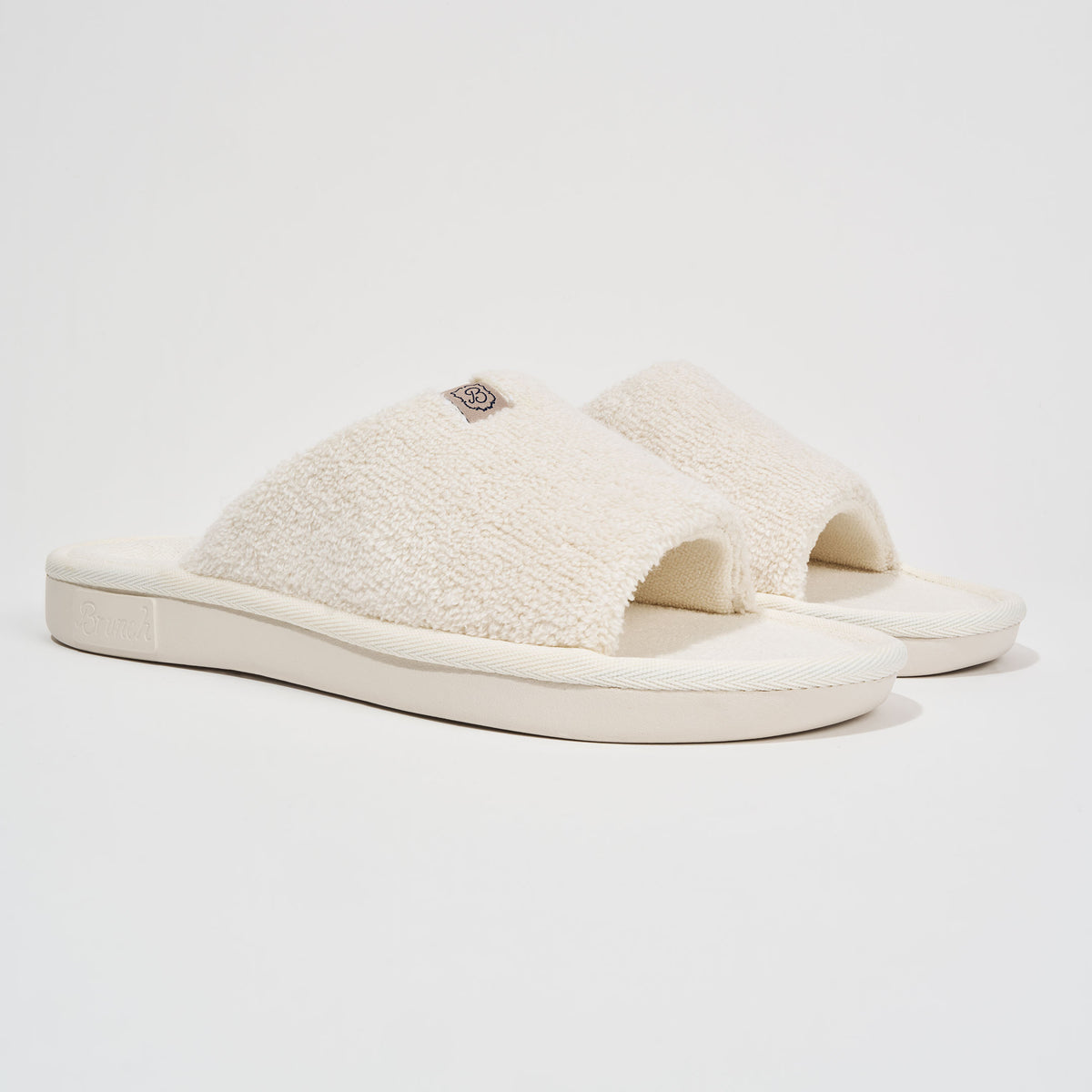 Brunch Slide Panna Terry slippers