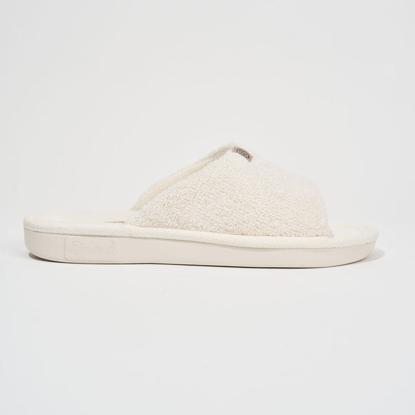 Brunch Slide Panna Terry slippers, view 3