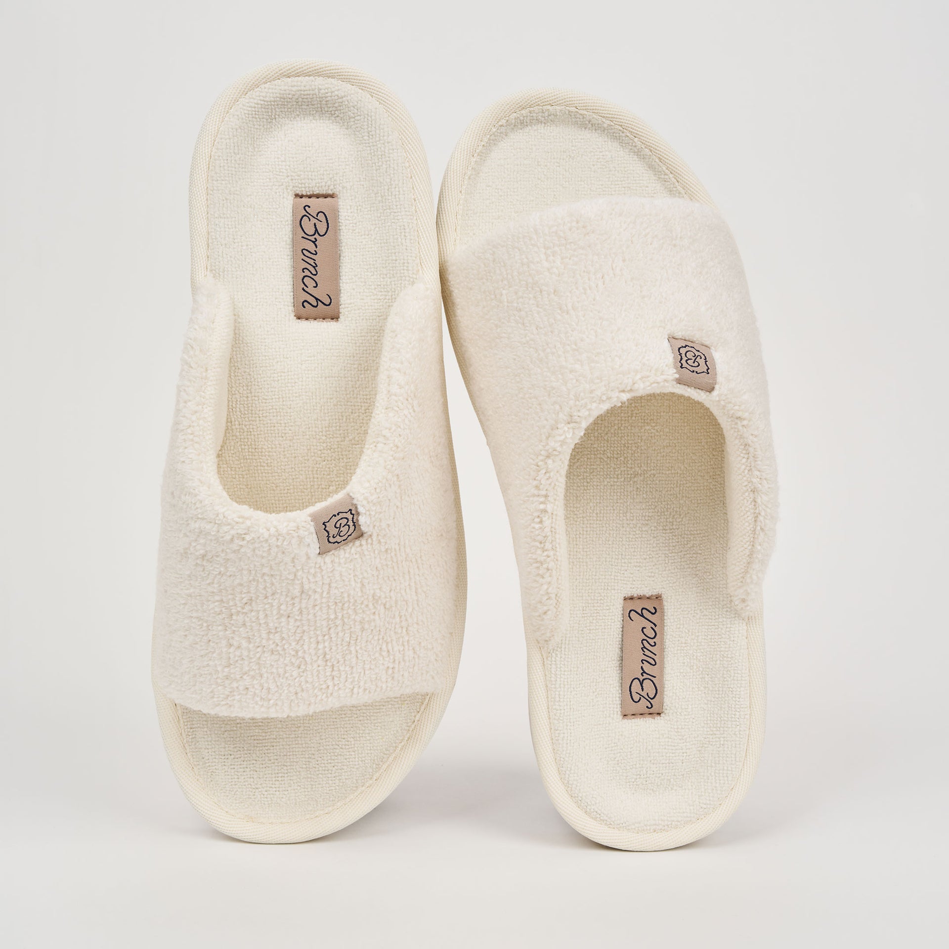 Brunch Slide Panna Terry slippers, view 4