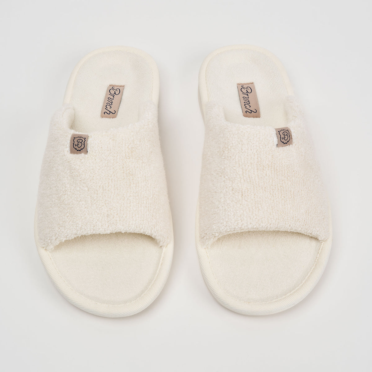 Brunch Slide Panna Terry slippers, view 5