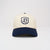 Retro Crest Cap - Cream - Cotton