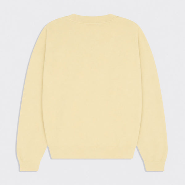 Summer Crewneck - Pale Yellow - French Terry
