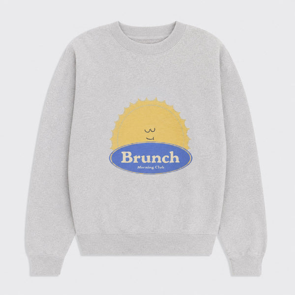 Summer Crewneck - Heather Grey - Terry