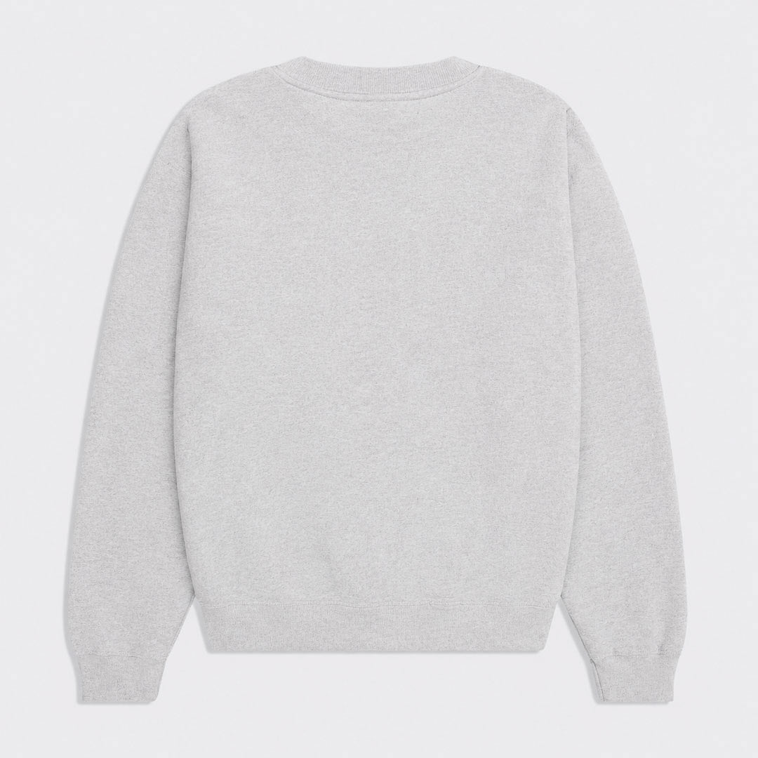 Summer Crewneck - Heather Grey - French Terry