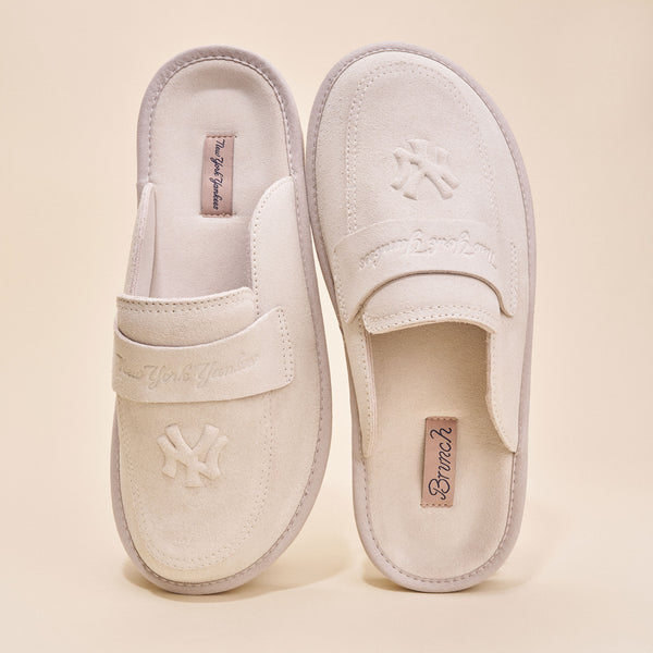 Loafer Yankees - Cream - Suede
