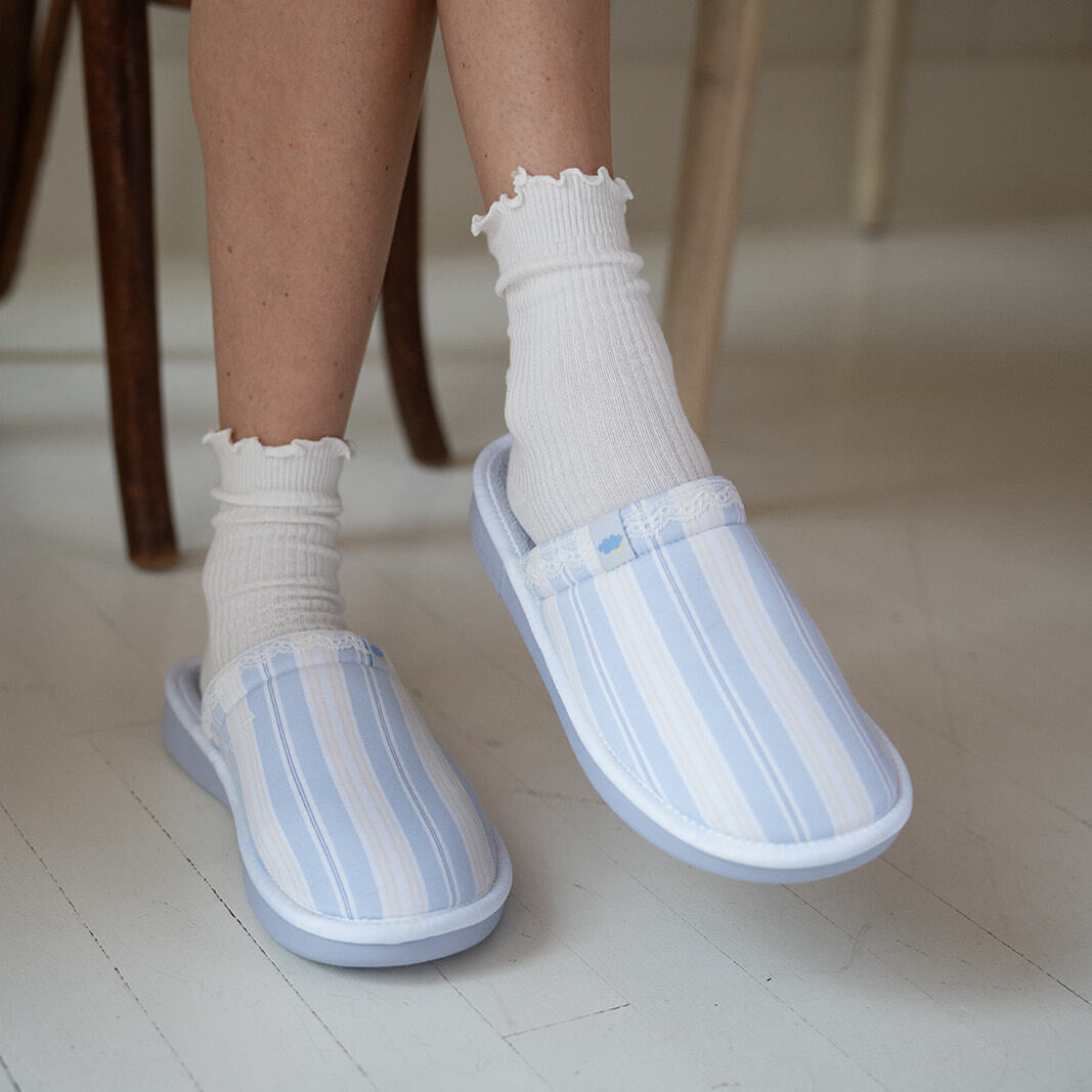 Essential - Blue Cloudy Stripe - Cozyland
