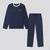 Men's PJ Set - Navy - Pima Cotton