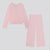 Women's PJ Set - Soft Pink - Pima Cotton