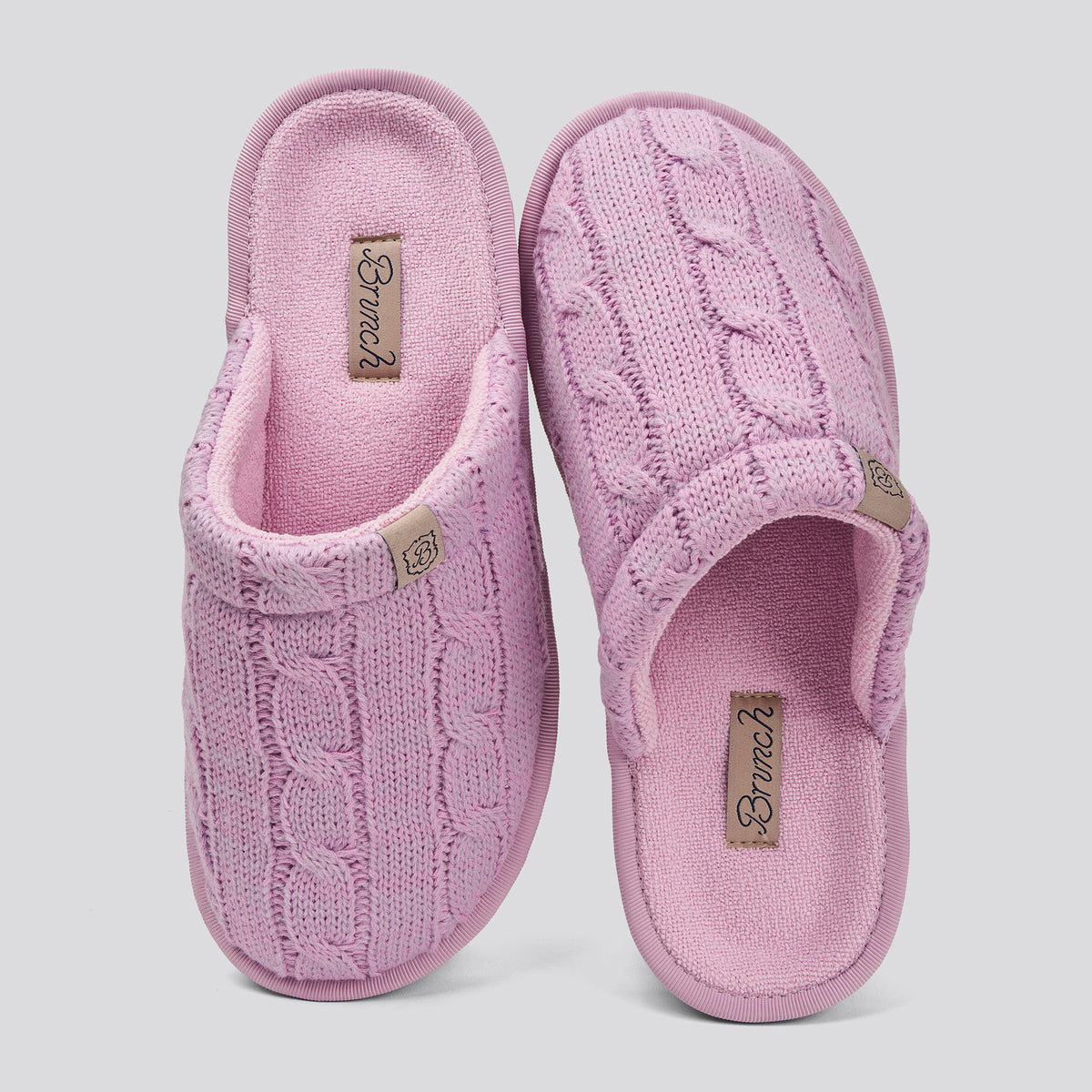 Essential - Mauve - Cable Knit