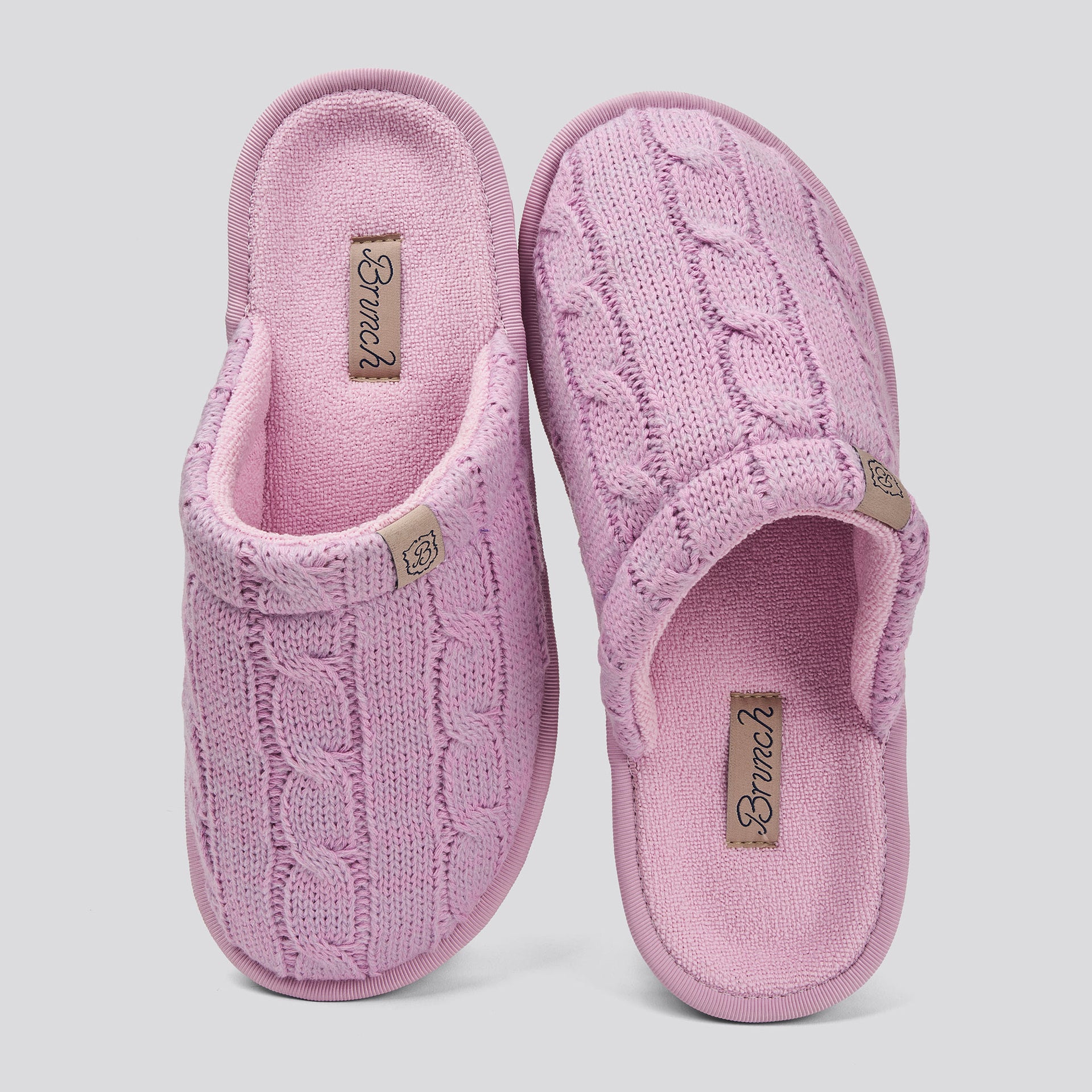 Essential - Mauve - Cable Knit